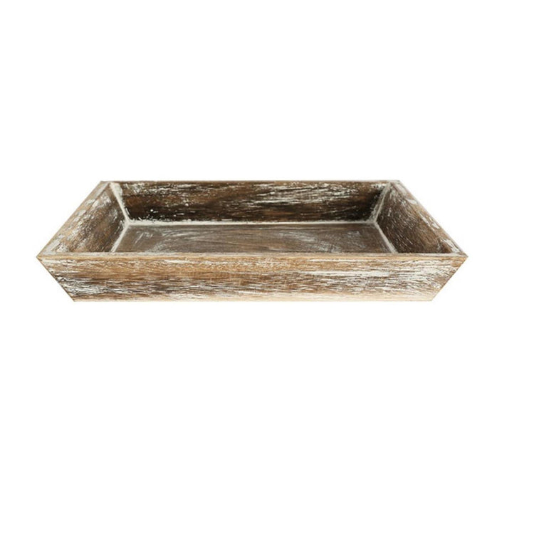 Countryfield Tablett Erla Wood S 23x19cm grau gewaschen