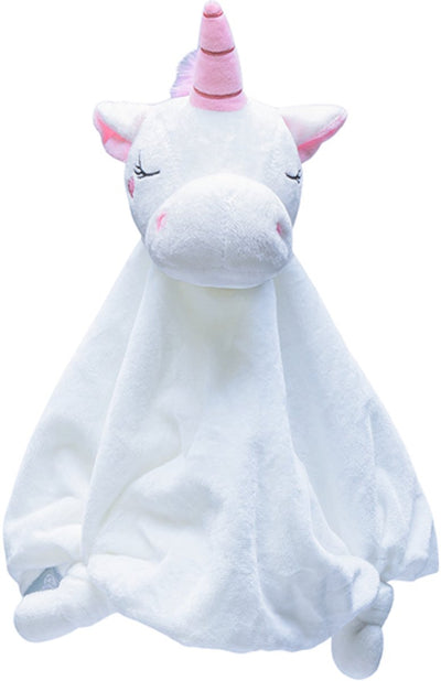 Beeztees Welpe Kuscheltier Einhorn - Hundespielzeug - Plüsch - Weiß - 33x25x14 cm