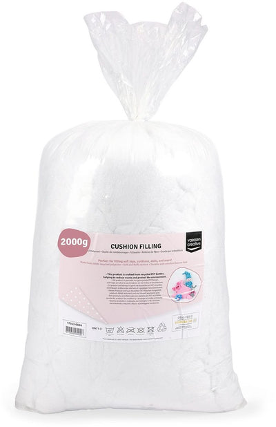 Vaessen creative • Polyester-Füllmaterial weiß 2000g