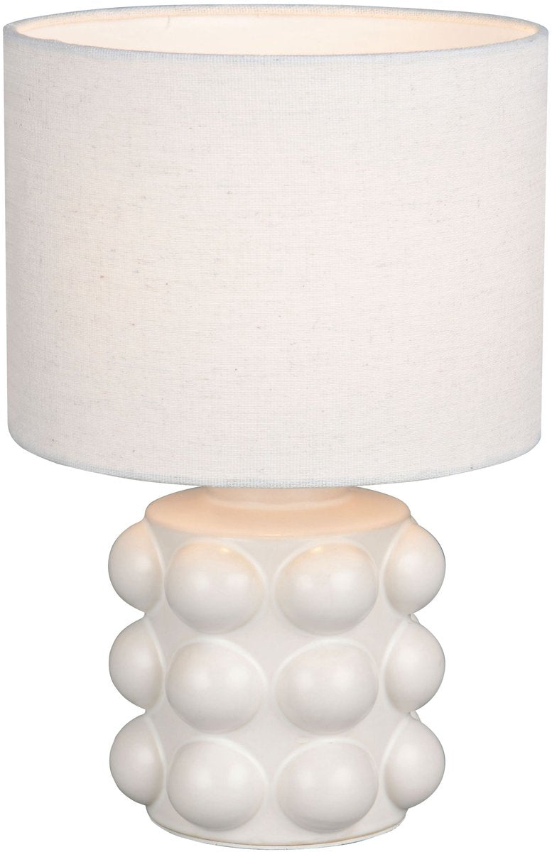 Rl lebe dein Licht Reality Kate - Tischlampe - weiß - exkl. 1x E14 4 W - Schnurschalter
