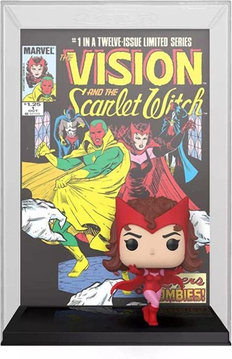 Funko-Pop! Marvel-Cover Scarlet Witch Exclusive #01 – Wanda Vision