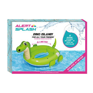 Alarmblaseninsel Dino 310x270x175 cm aufblasen