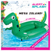 Alarm Alarm Mega aufblasbare Insel 240x180 cm