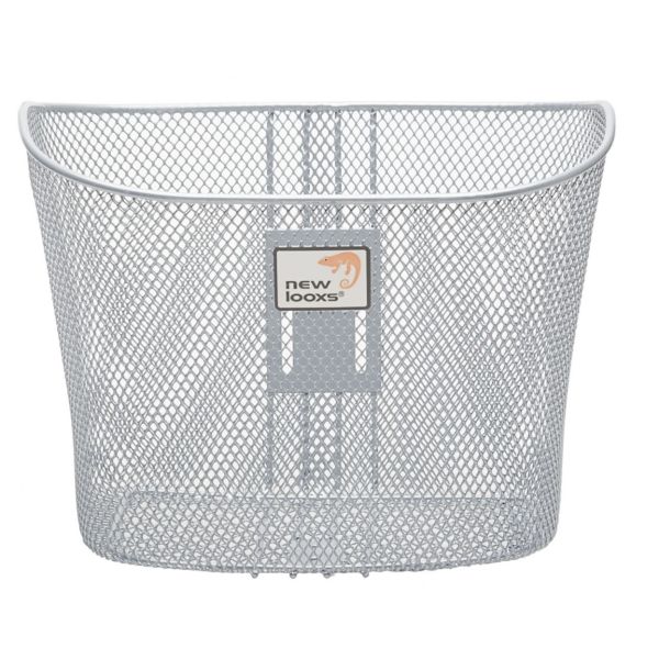 Fahrradkorb Toskana für 19 Liter silber