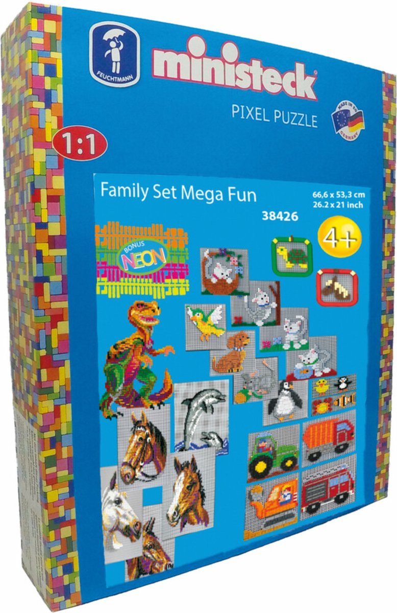 Ministeck Family Set Mega Fun XXL Box, 4000st.