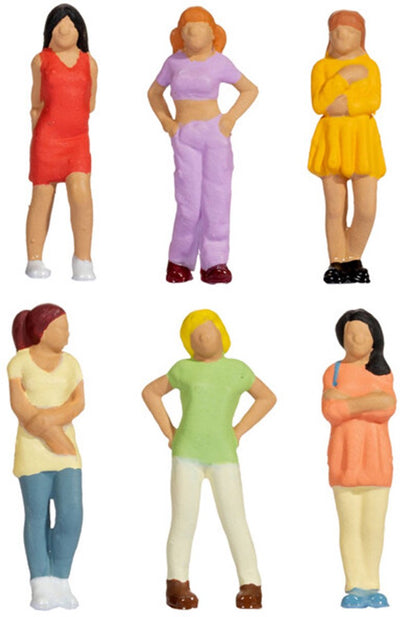 Noch Teenager, weiblich (6 Figuren)