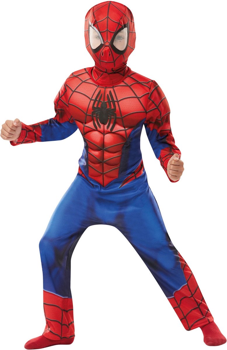 Rubies riesiges, muskulöses Spider-Man™-Kinderkostüm