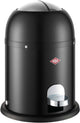 Wesco Kosmetikeimer Mini Master in Mattschwarz, pulverbeschichtetes Stahlblech, Fassungsvermögen 6 Liter, Inneneimer aus Kunststoff, Fußpedal