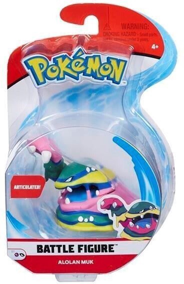 Pokémon-Pokémon-Kampffigurenpaket Alolan Muk