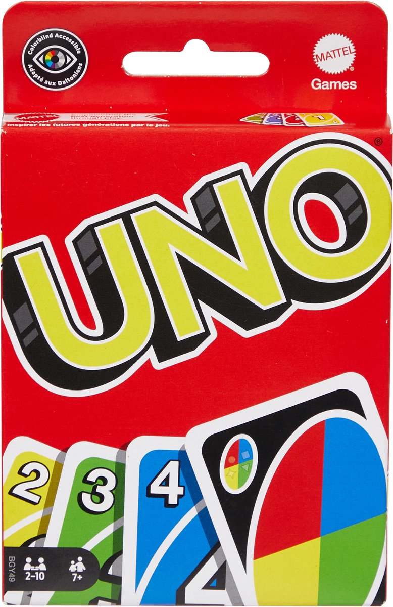 Mattel Games Uno Clip Strip