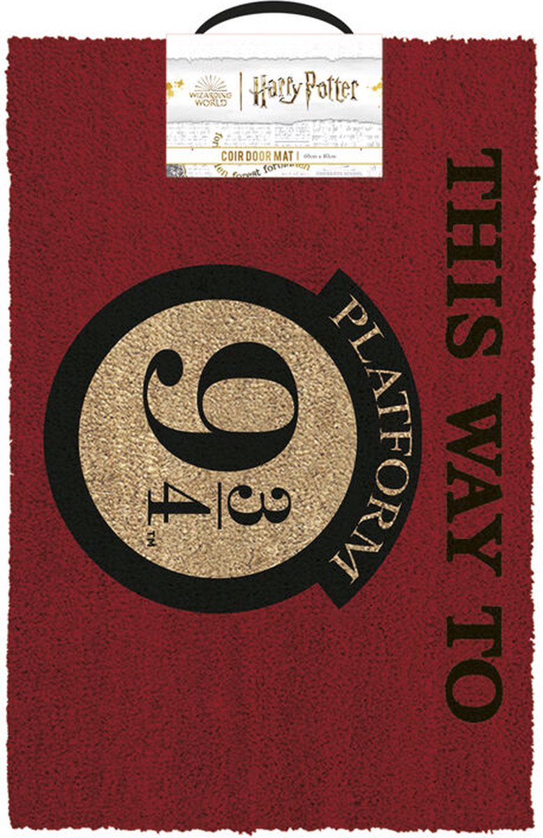 Pyramid International Harry Potter – Plattform 9 3 4 Fußmatte 40 x 60 cm