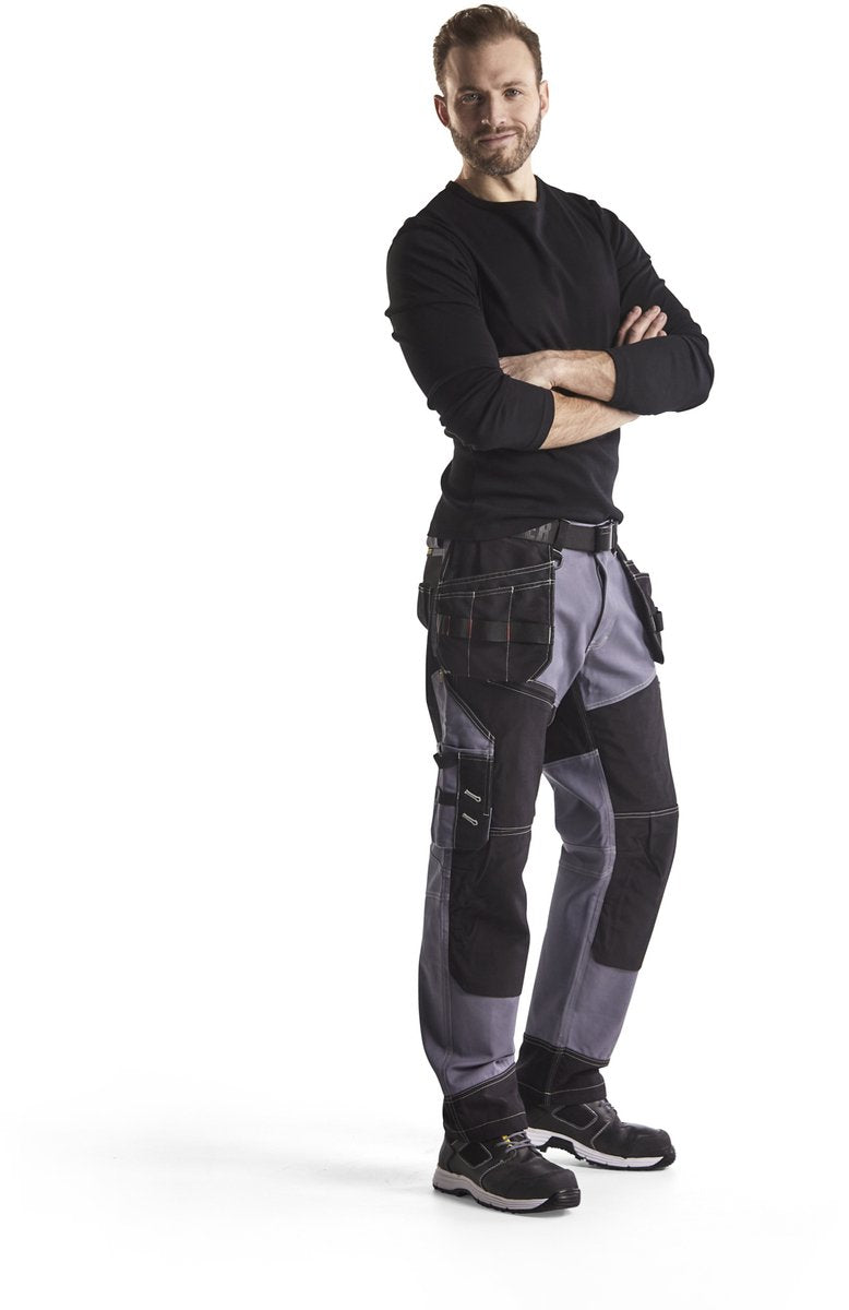 Blåkläder Blaklader Arbeitshose x1500 1500-1370 – grau schwarz – C56