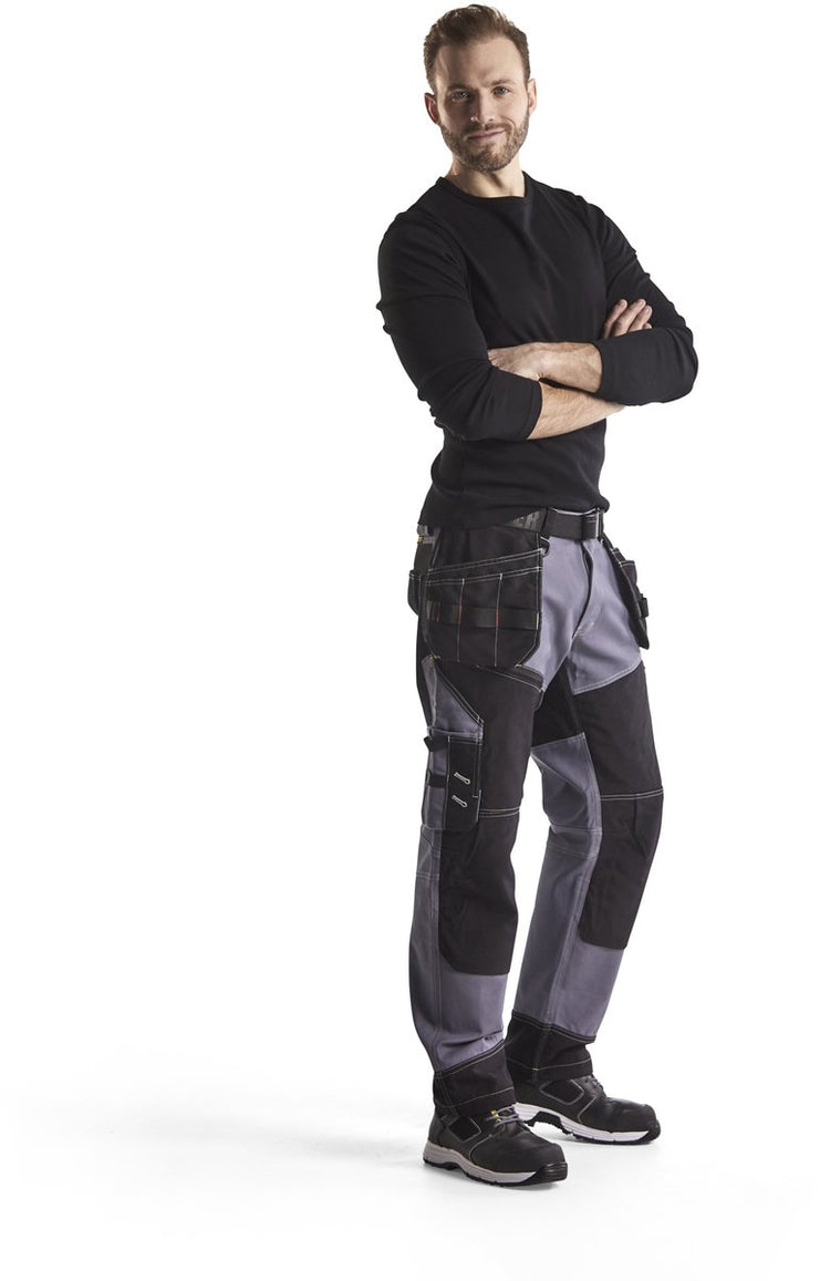 Blåkläder Blaklader Arbeitshose x1500 1500-1370 – grau schwarz – C56