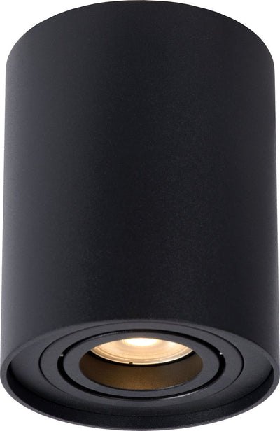 Lucide Tube - Deckenstrahler (Deckenleuchte) - ø 9,6 cm - 1xGU10 - Schwarz