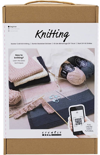 Kreativunternehmen Starter Hobbyset Stricken