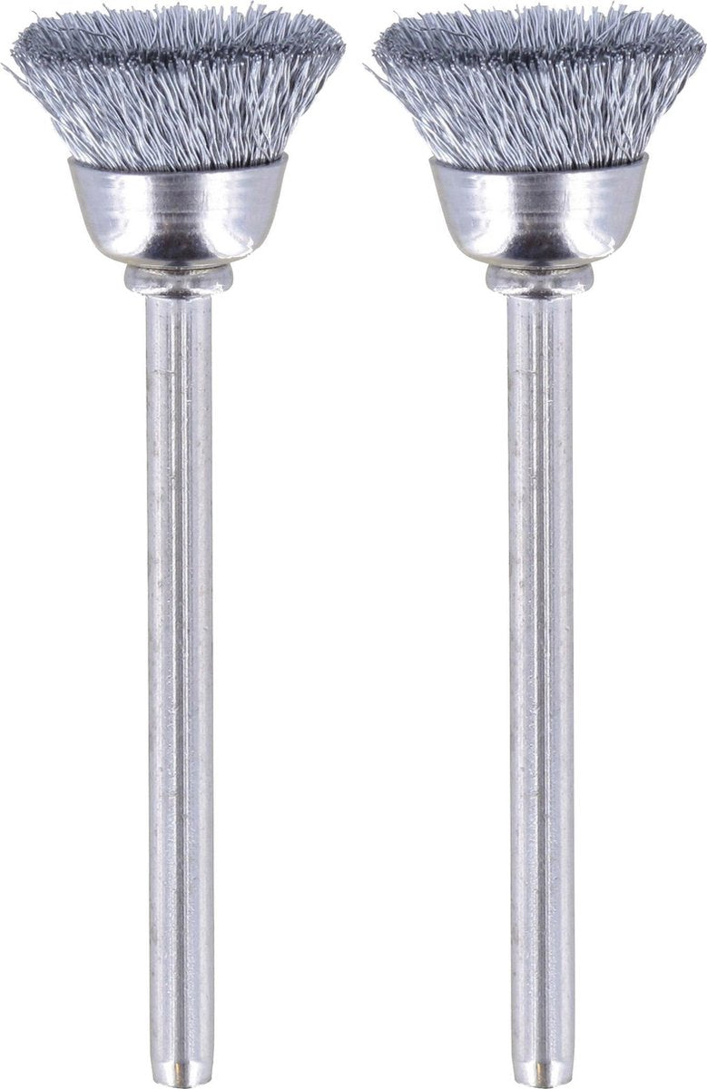 Dremel Multipack-Drahtbürstenschalenmodell – 2 Stück – 442