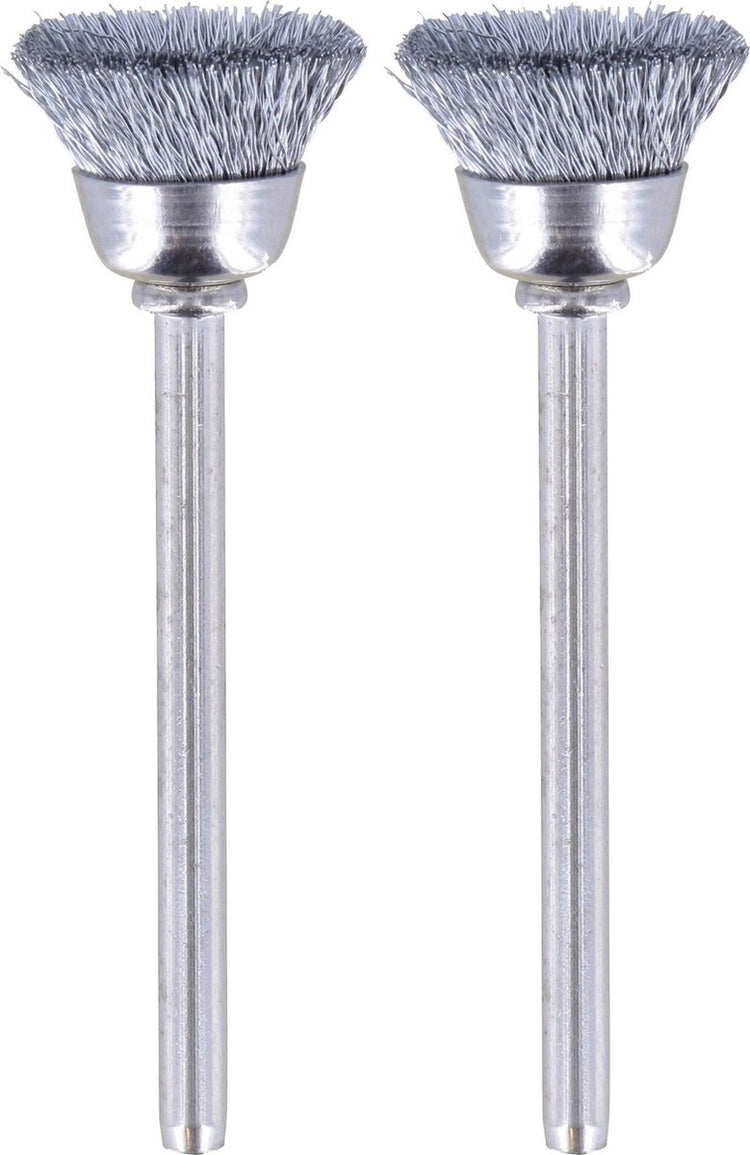 Dremel Multipack-Drahtbürstenschalenmodell – 2 Stück – 442
