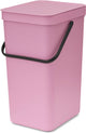 Brabantia Sort Go Abfallbehälter – 16 l – Fliederrosa