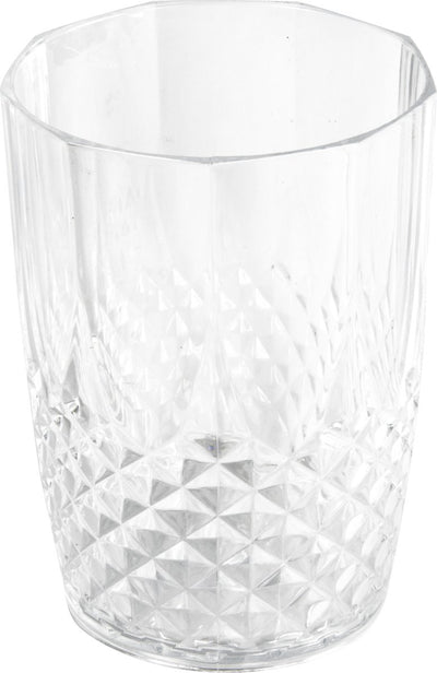 Alpina Wassergläser-Set 6-teilig – Trinkgläser mit Kristalleffekt 400 ml – nachhaltige Trinkgläser für Wasser, Softdrinks und Cocktails – Glas