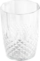 Alpina Wassergläser-Set 6-teilig – Trinkgläser mit Kristalleffekt 400 ml – nachhaltige Trinkgläser für Wasser, Softdrinks und Cocktails – Glas