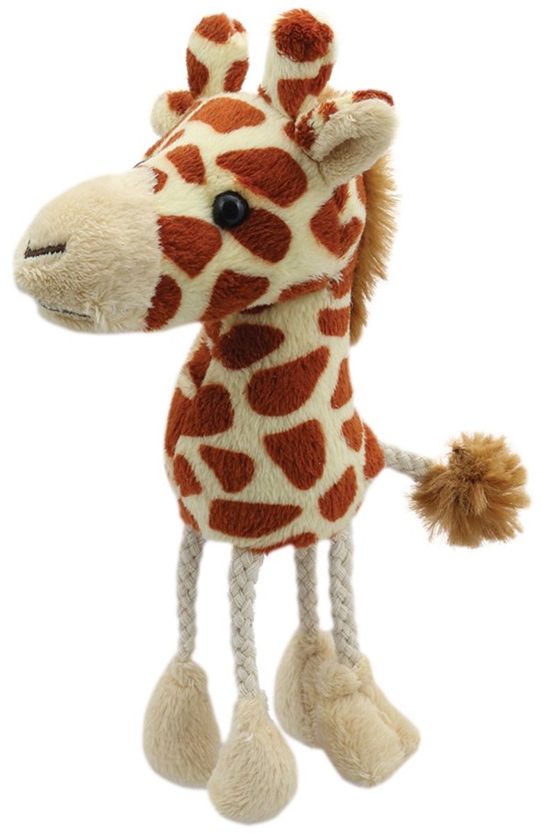 The Puppet Company Fingerpuppe Giraffe – Plüschtier für Kinder.
