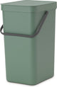 Brabantia Sort Go Abfallbehälter – 16 Liter – Tannengrün