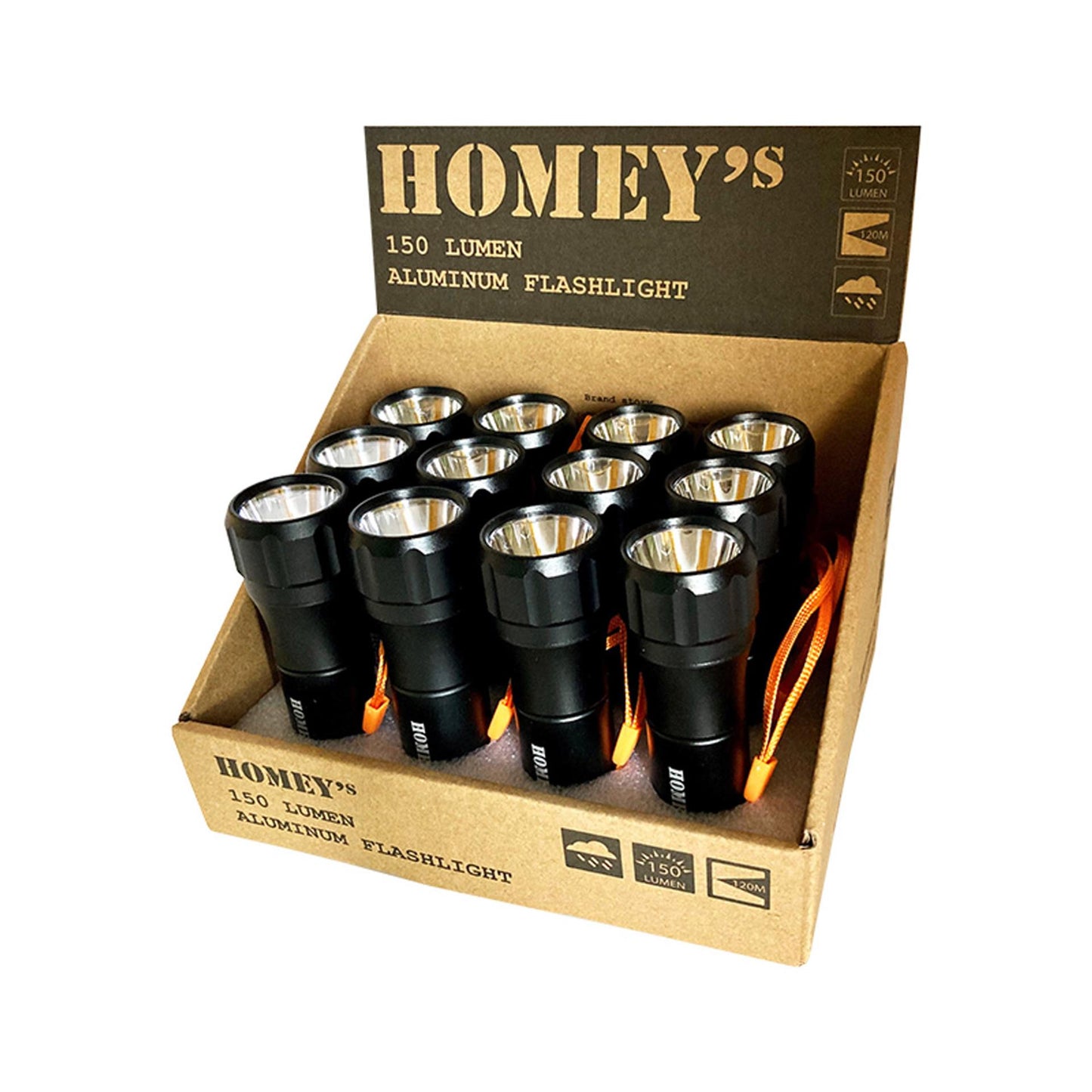 Homeij homey's Taschenlampen-LED-Display 12 Stück