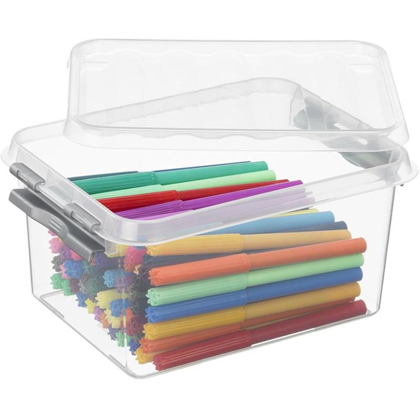 Sonnenwaren Sonnenwaren Q-Line Storage Box 2L Transparent Grey