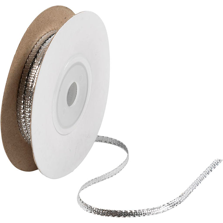 Kreativfirma B: 3,5 mm, Silber, 20 m 1 Roll