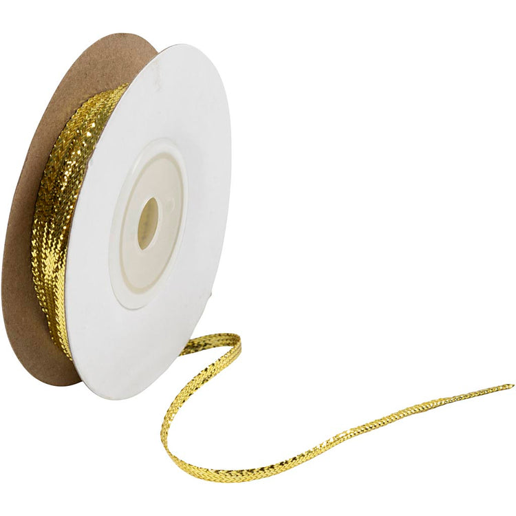 Kreativfirma B: 3,5 mm, Gold, 20 m 1 Roll