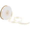 Creativ Company Satinband, B: 10 mm, Creme, 10 m 1 Rolle