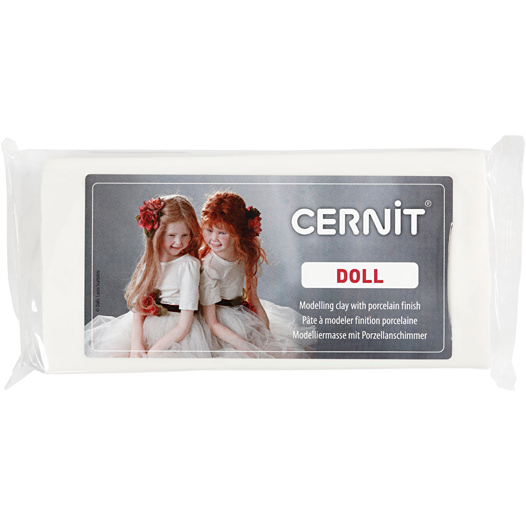 Cernit, weiß, 500 g 1 Box