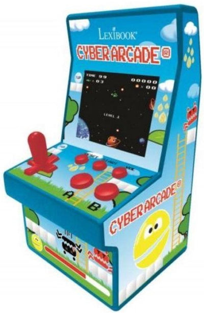 Lexibook Handheld-Konsole Cyber Arcade® mit Farb-LCD 2,8'' und 200 Spielen im Retro-Design