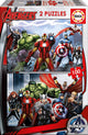 Educa - Puzzle - 2x100 Teile - Avengers