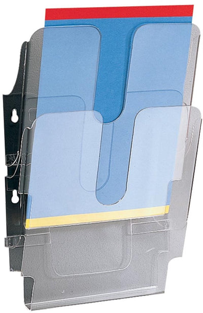 Prospekthalter langlebig Flexiplus 2 A4 transparent