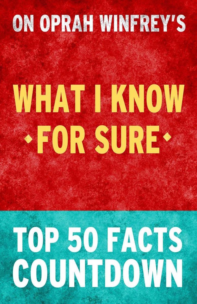 Was ich sicher weiß von Oprah Winfrey – Top 50 Fakten Countdown