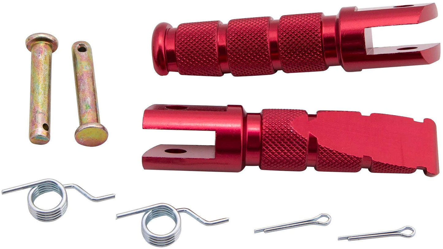 Vparts Fußstütze Fußstütze universal rot 602rj