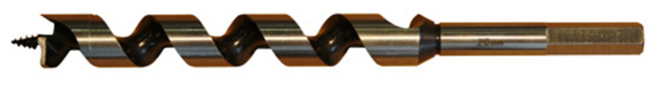 Hikoki Zubehör Schlangenbohrer für Holz d. 9,0 x 230 mm – 781804