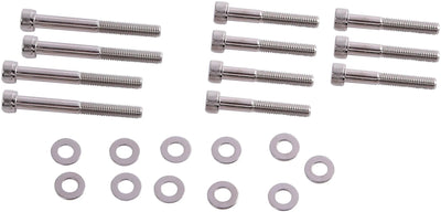 Bald aufschrauben Set Motorabdeckung Peugeot 50 Chrom