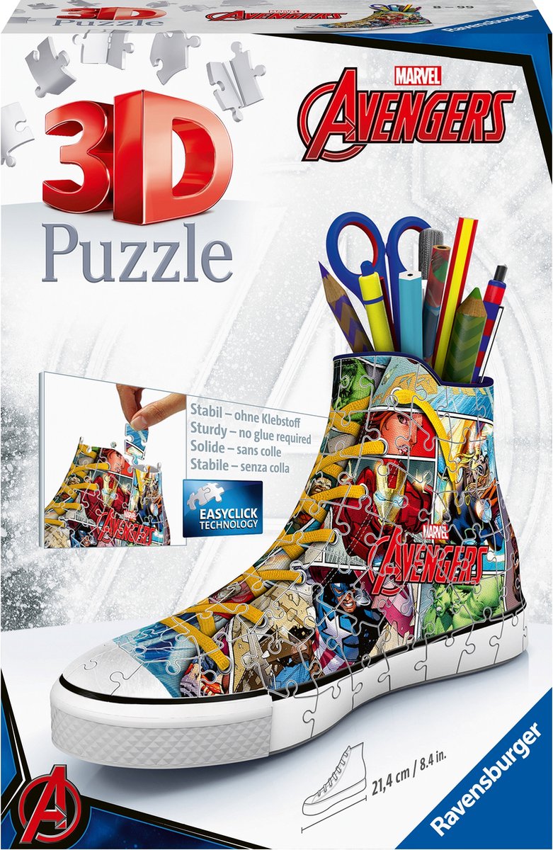 Ravensburger 3D Puzzle Sneaker Avengers