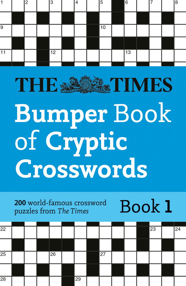 Die Times-Kreuzworträtsel – Das Times-Kreuzworträtsel-Buch mit kryptischen Kreuzworträtseln, Buch 1