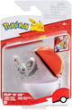 Jazwares Pokémon - Clip 'n' Go - Minccino mit Wiederholungsball