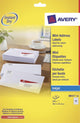 Avery weißes Mini-Etikett – Tintenstrahl – j8651