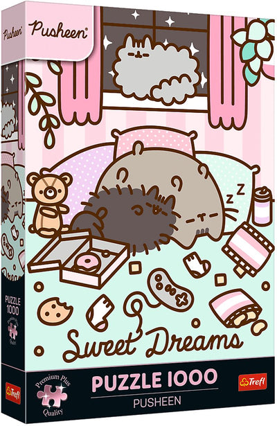 Trefl Premium Plus Qualität Pusheen 1000, 1000 Stück, Art.-Nr