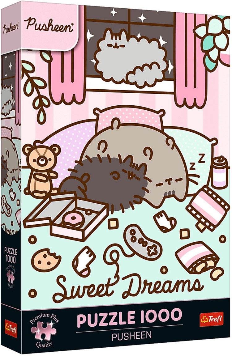 Trefl Premium Plus Qualität Pusheen 1000, 1000 Stück, Art.-Nr
