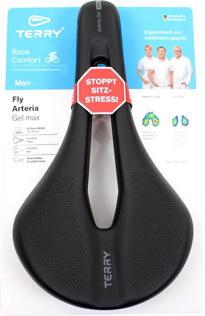 Terry Saddle Fly Arteria Max Gel Männer schwarz