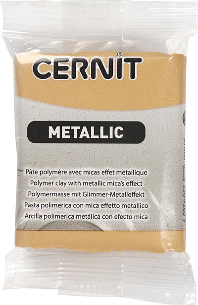 Kreativfirma Cernit Mountain Klei Gold, 56 Gramm