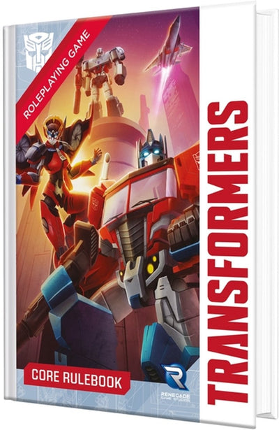 Renegade Transformers RPG-Kernregelbuch *englische Version* und Zubehör
