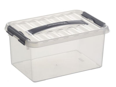 Sonnenwaren Q-Line Storage Box 6L Transparent