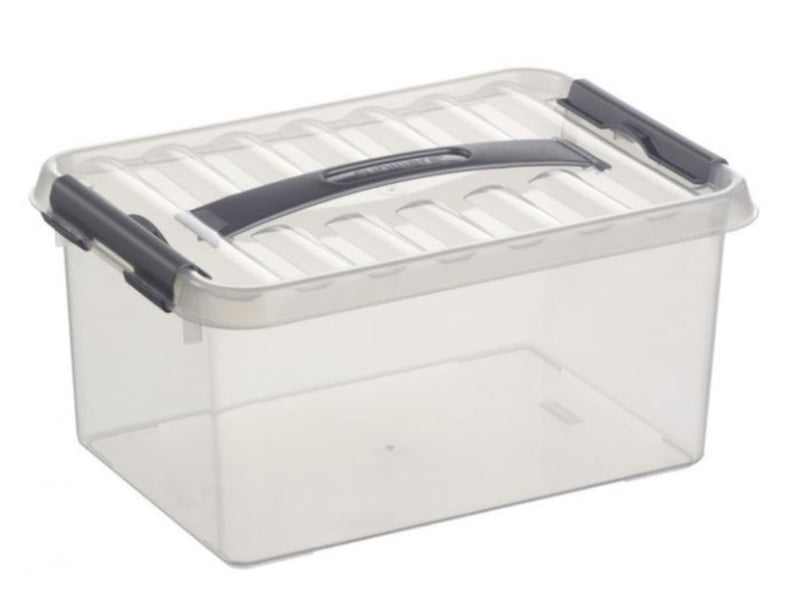 Sonnenwaren Q-Line Storage Box 6L Transparent